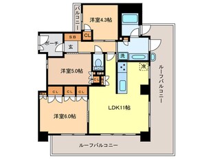 コンフォリア上池台の物件間取画像